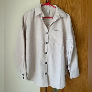 Women’s Corduroy Button Down Shirt